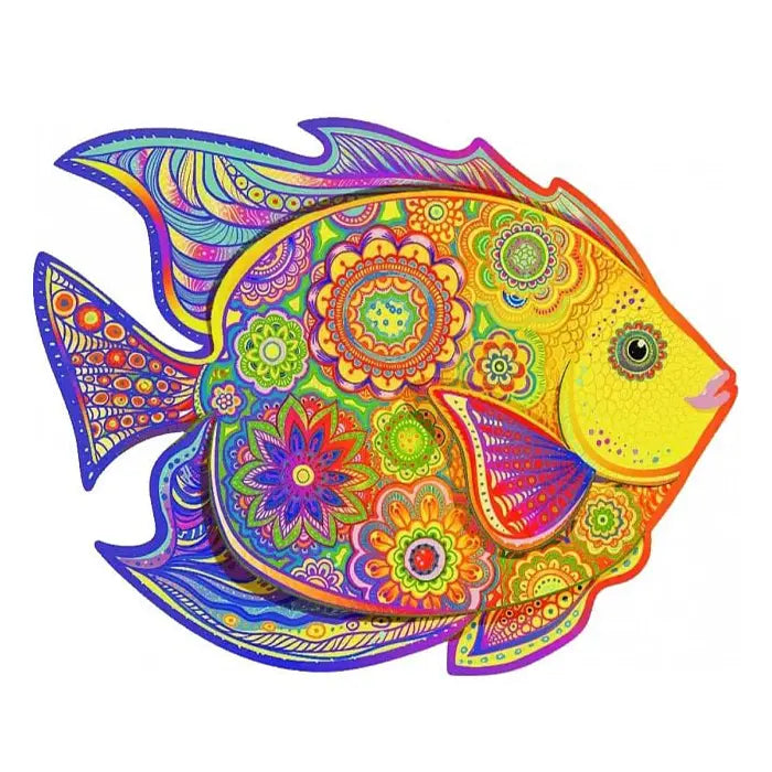 Mysterious FIsh Wooden Puzzle 179 PCS