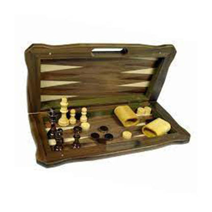 Backgammon Wooden Game set 30x35