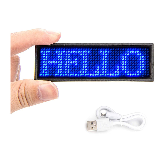Bluetooth LED Message Tag
