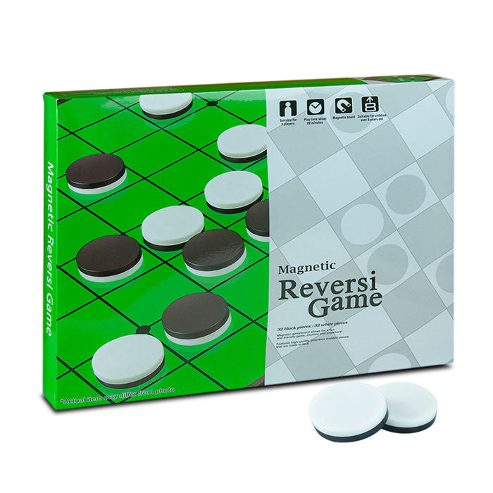 Reversi Board Game Set - Classic Strategy Game for Adults and Kids