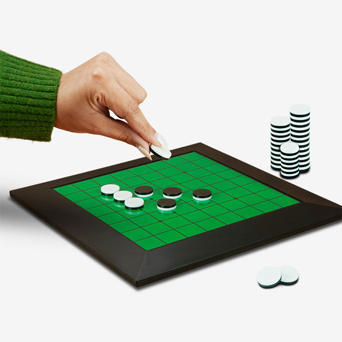 Reversi Board Game Set - Classic Strategy Game for Adults and Kids