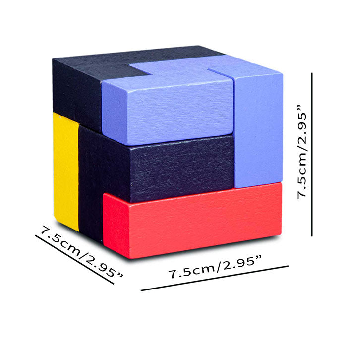Color wood block puzzles