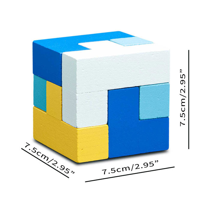 Color wood block puzzles