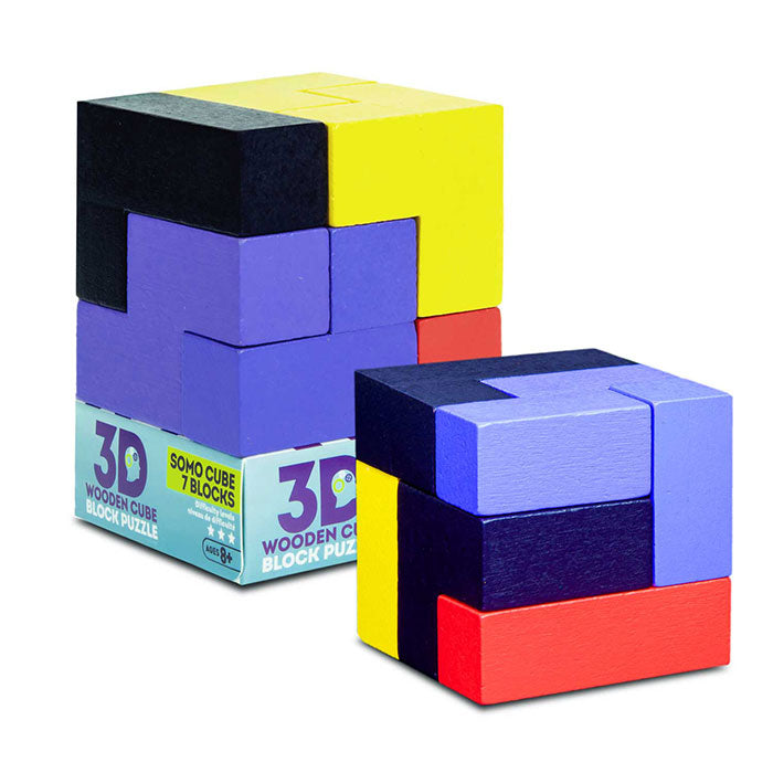 Color wood block puzzles