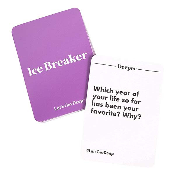 Let's Get Deep - The Relationship Game Full Of Questions For Couples