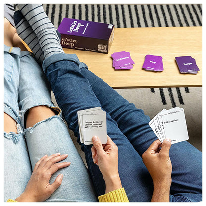 Let's Get Deep - The Relationship Game Full Of Questions For Couples