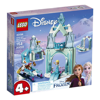 LEGO Disney Princess Anna and Elsa's Frozen Wonderland 154PCS 4+