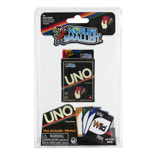 WORLD'S SMALLEST UNO