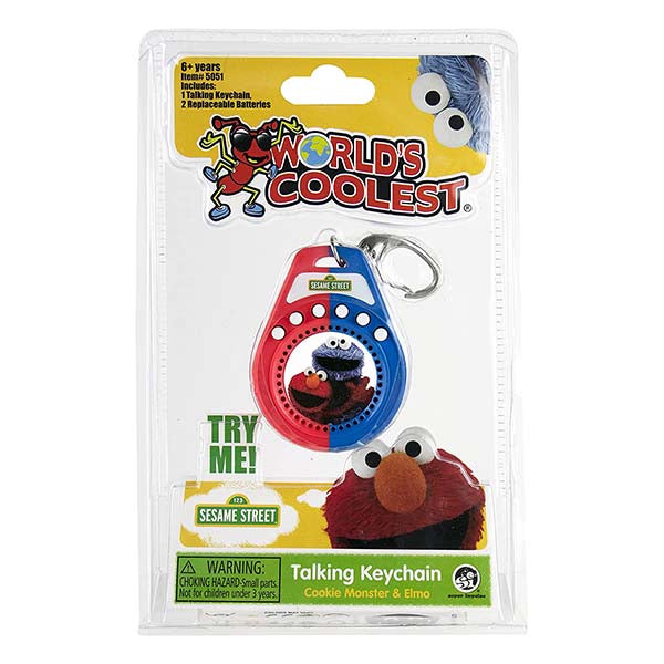 World's Coolest Sesame Street Talking Keychain