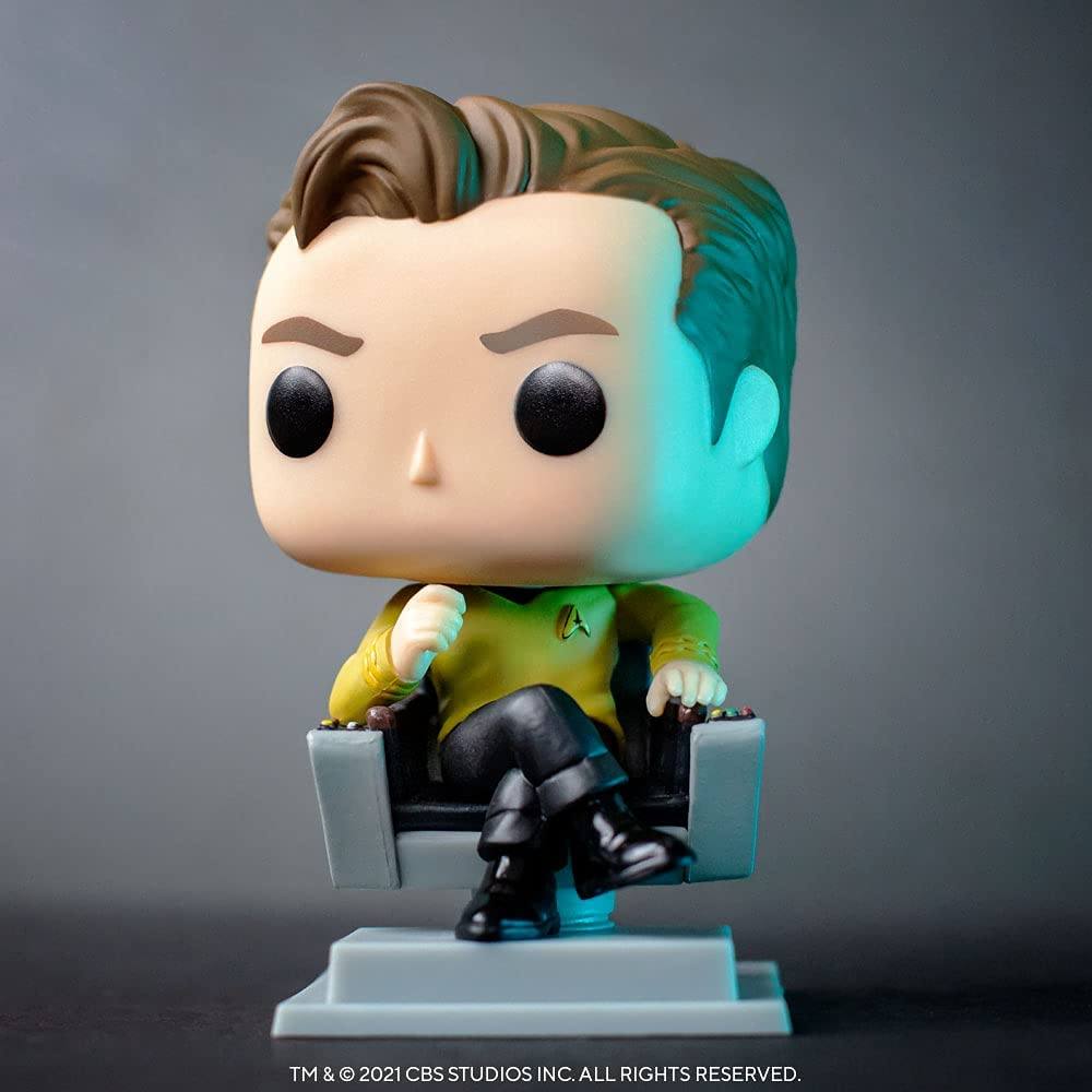 Funko Pop! Television Star Trek Captain Kirk in Chair