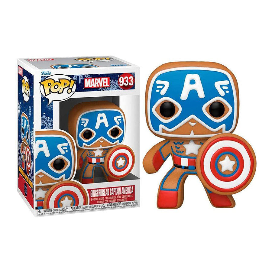 Funko Pop! Marvel Holiday Captain America Snowman