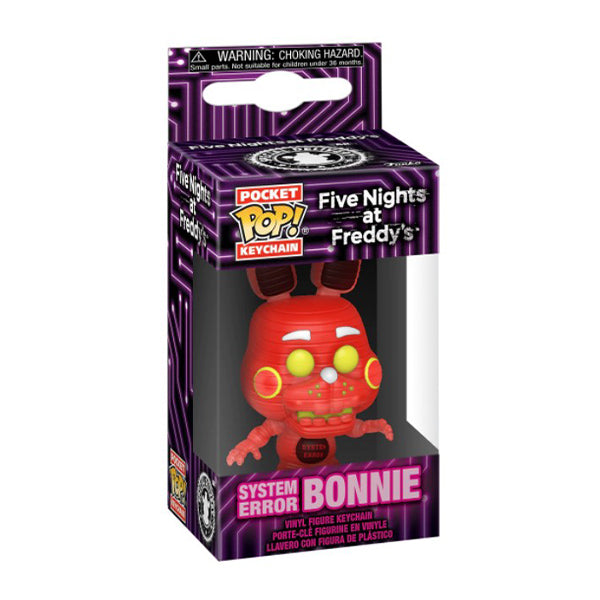 Funko Pop! Keychain Five Nights at Freddy's System Error Bonnie