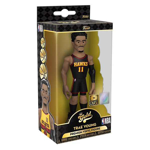 Funko Pop! Gold NBA Trae Young Atlanta Hawks Premium 5'' CHASE