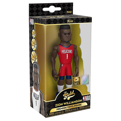 Funko Pop! 5" Gold NBA Pelicans Zion Williamson Chase Edition