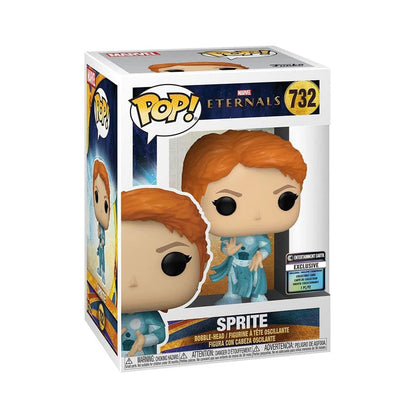 Funko Pop! Marvel Eternals #732 Sprite  with Collectible Card