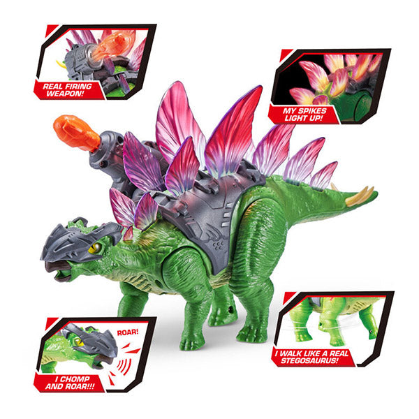 ROBO ALIVE DW STEGASAURUS(Colors and Styles may vary and will be picked randomly)
