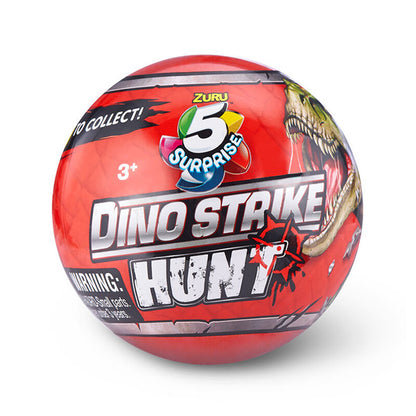 ZURU 5 SURPRISE Dino Strike Hunt Series 3 Mystery Collectible Capsule(Colors &amp; Styles Picked randomly)