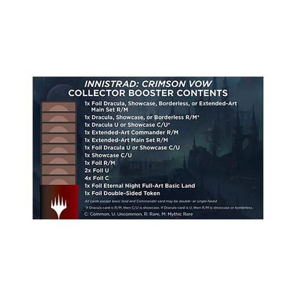 Magic The Gathering Innistrad Crimson Vow Collector Booster