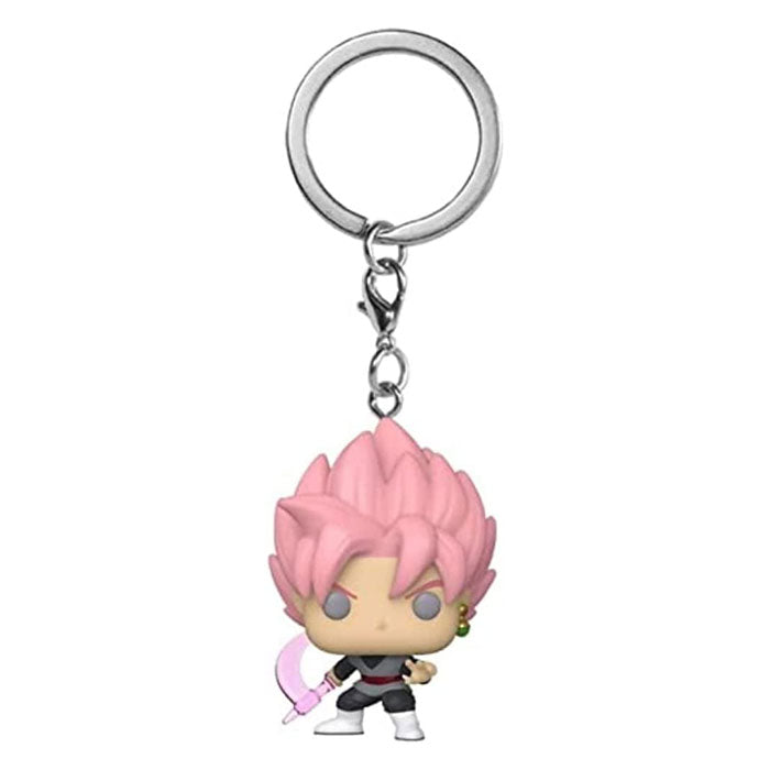 Funko Pop! Keychain: Dragon Ball Super - Super Saiyan Rose Goku Black with Scythe