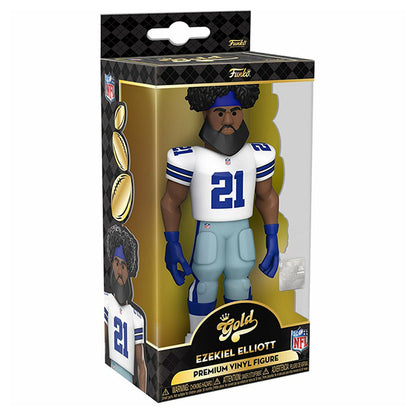 Funko Pop! NFL Football Ezekiel Elliott Dallas Cowboys 5" Gold Premium