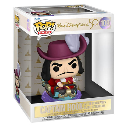 Funko Pop! Ride Walt Disney World 50th Captain Hook at Peter Pan's