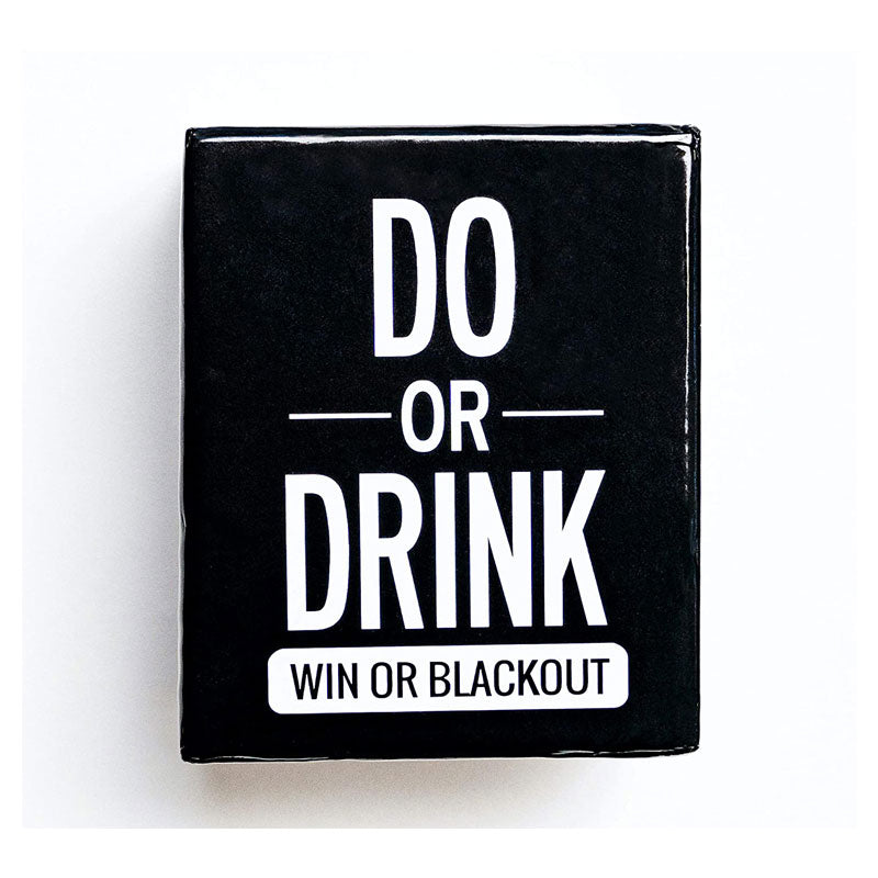 Do or Drink - Party Card Game - for College, Camping, 21st Birthday, Parties - Funny for Men & Women