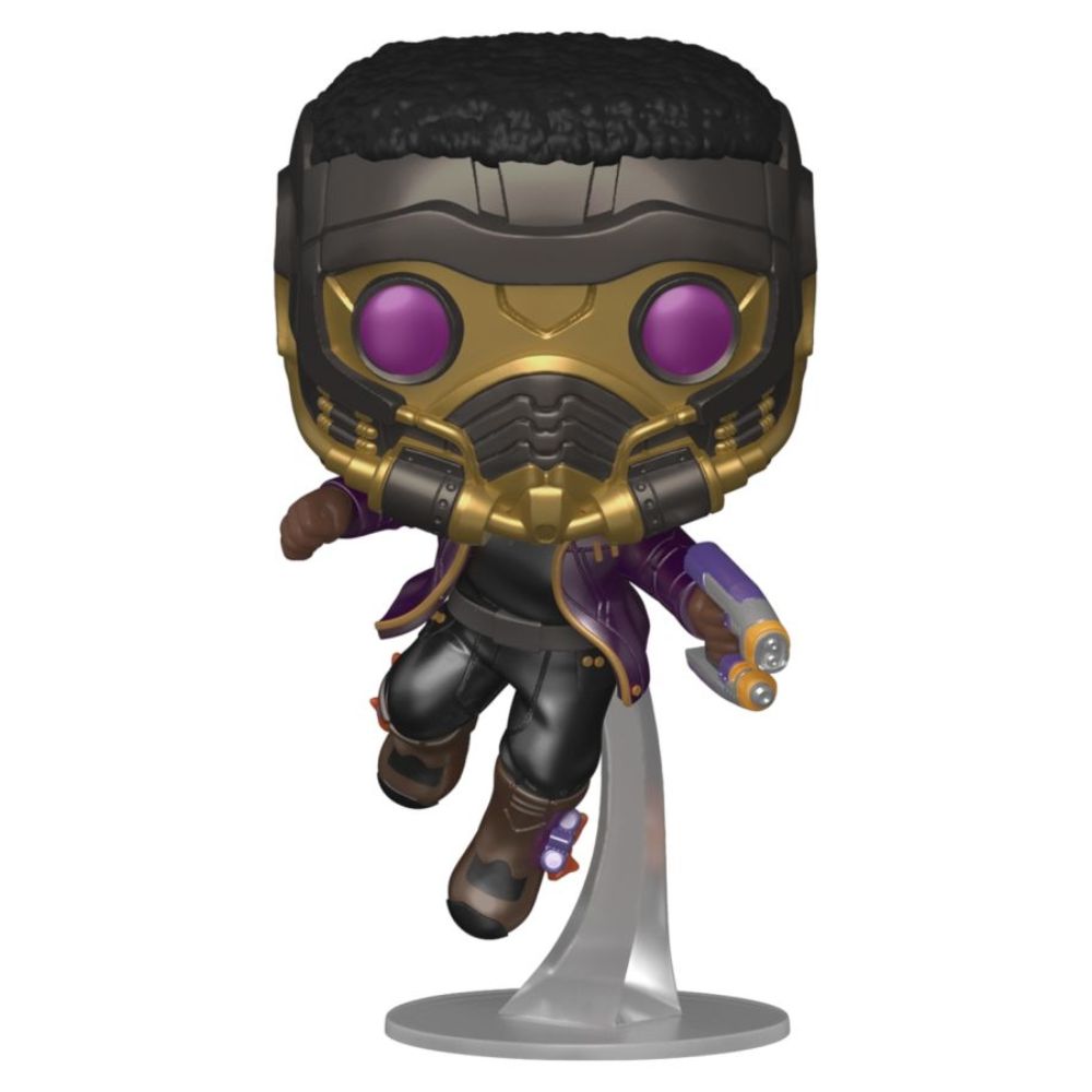 Funko Pop! Marvel What If? T'Challa Star-Lord Metallic