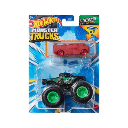 The Hot Wheels Monster Trucks 1:64 Scale 2 Pack - Styles May Vary