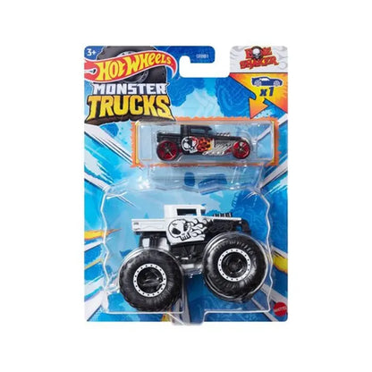 The Hot Wheels Monster Trucks 1:64 Scale 2 Pack - Styles May Vary