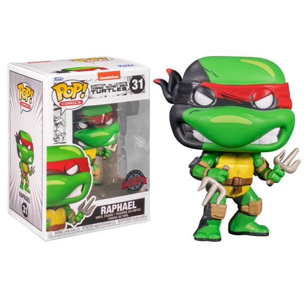 Funko Pop! Teenage Mutant Ninja Turtles Comic Raphael Previews Exclusive