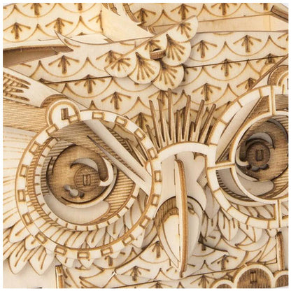 3D Wooden Puzzle - Owl
