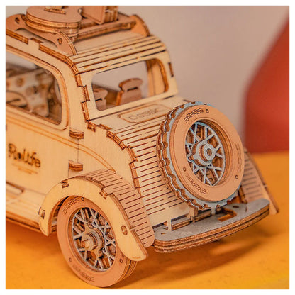 Rolife Vintage Car 3D Wooden Puzzle