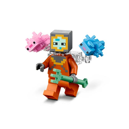 LEGO Minecraft The Guardian Battle Toy Building Set - 255 Pieces