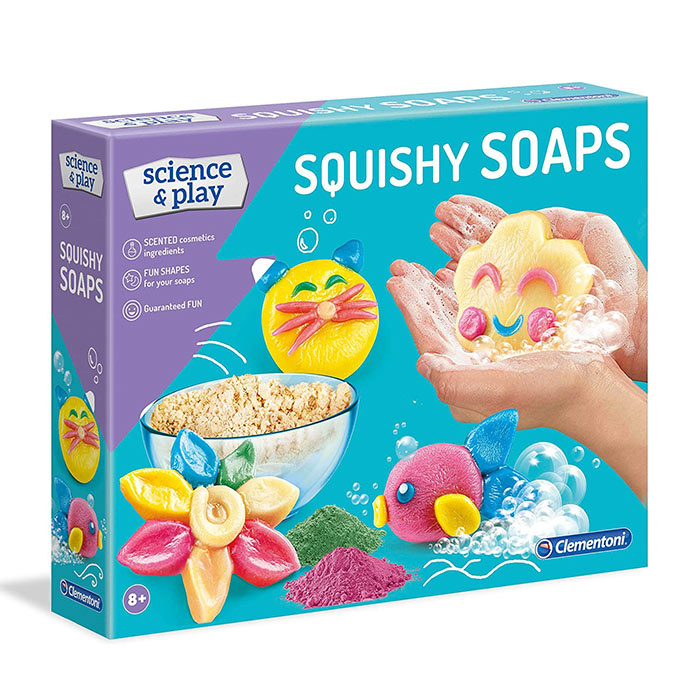 CLEMENTONI ! SCIENCE &amp; PLAY: SQUISHY SOAPS