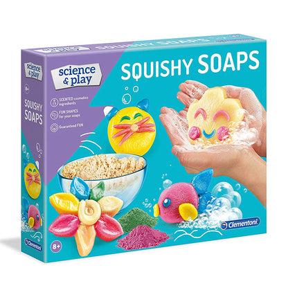 CLEMENTONI ! SCIENCE &amp; PLAY: SQUISHY SOAPS