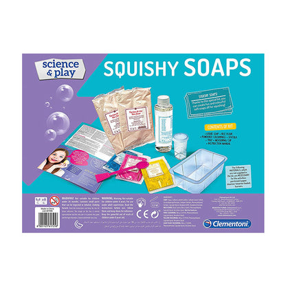 CLEMENTONI ! SCIENCE &amp; PLAY: SQUISHY SOAPS