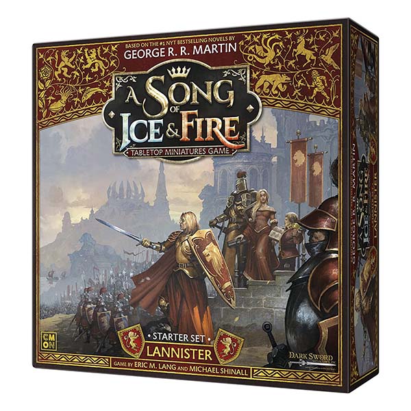 A Song Of Ice &amp; Fire Tabletop Miniatures Game Lannister Starter Set Strategy Game