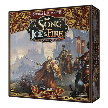 A Song Of Ice &amp; Fire Tabletop Miniatures Game Lannister Starter Set Strategy Game