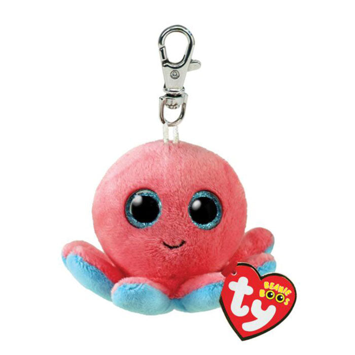 TY Sheldon CORAL OCTOPUS 5" CLIP