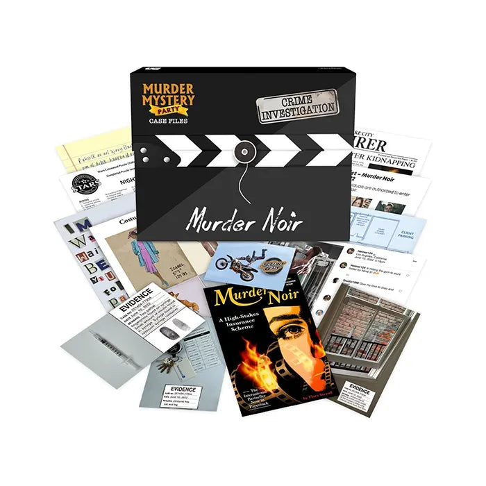 Murder Mystery Party Game Murder Noir