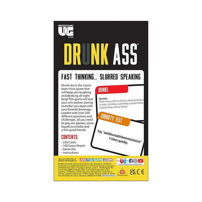 Drunk Ass Team Trivia Game
