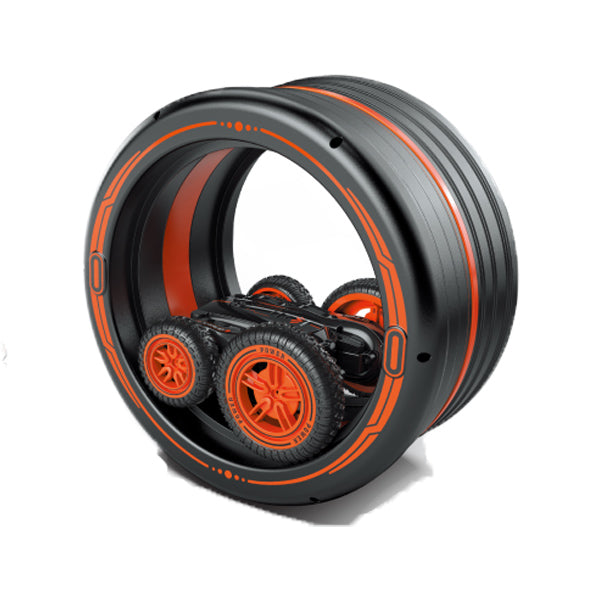 Remote Control - Rotation Stunt Car Black 2.4G
