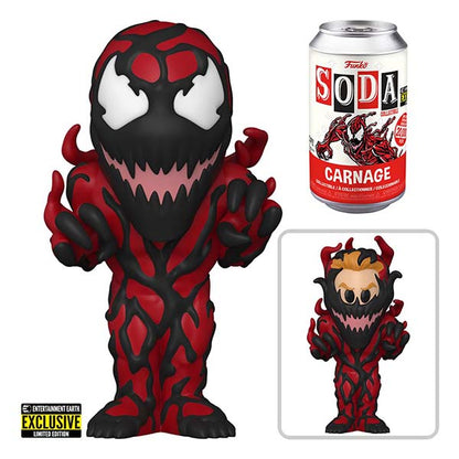 Funko Pop! Vinyl Soda: Marvel - Carnage - Entertainment Earth Exclusive