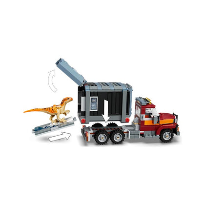 LEGO Jurassic World T. rex &amp; Atrociraptor Dinosaur Breakout 466 Pieces