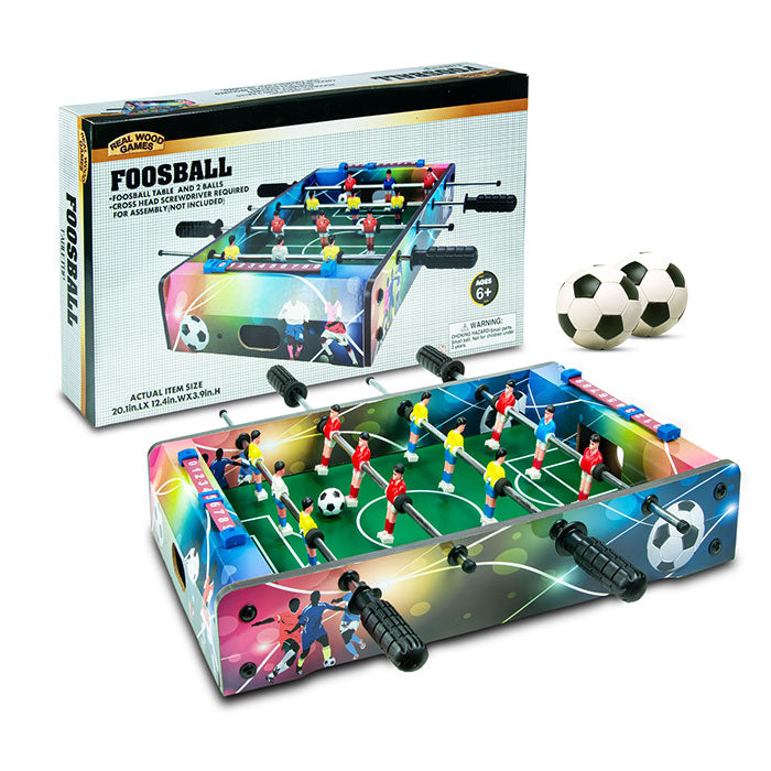Tabletop Foosball With Legs Medium World Cup Themed