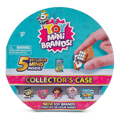 5 SURPRISE TOY MINI BRANDS COLLECTOR'S CASE S1(Colors and Styles may vary and will be picked randomly)
