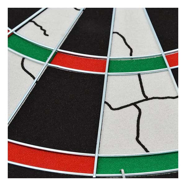 AMATEUR Double-Sided Flocking Dartboard Set