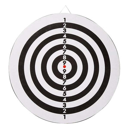 AMATEUR Double-Sided Flocking Dartboard Set