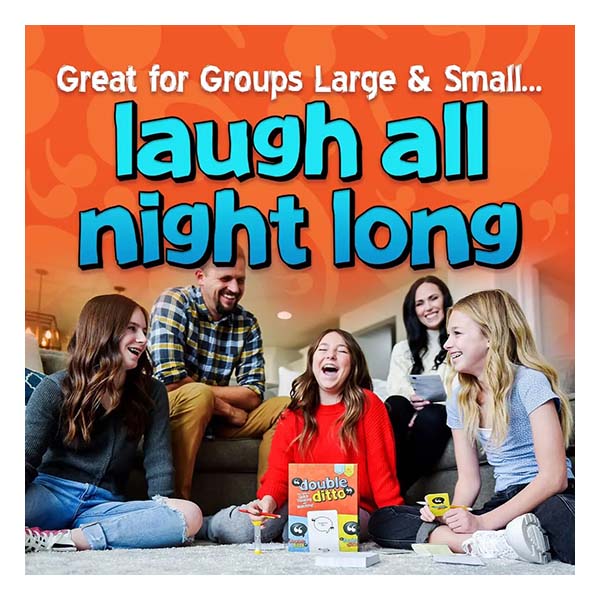 Double Ditto - A Hilarious Family Party Guessing Board Game