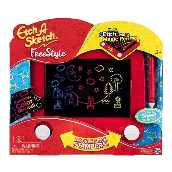 Etch A Sketch - Freestyle Draw With A Magic Pen (Edition May Vary)
